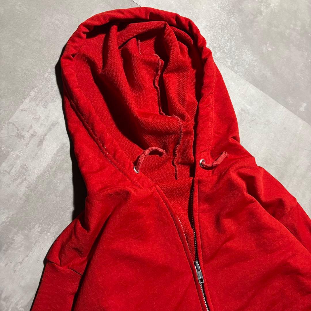70s - Sears パーカー　ダブルフェイス　裏サーマル　赤　赤色　USA製