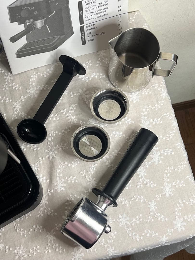 DeLonghi デロンギ エスプレッソマシン（スティローザ）付属品＆説明書あり