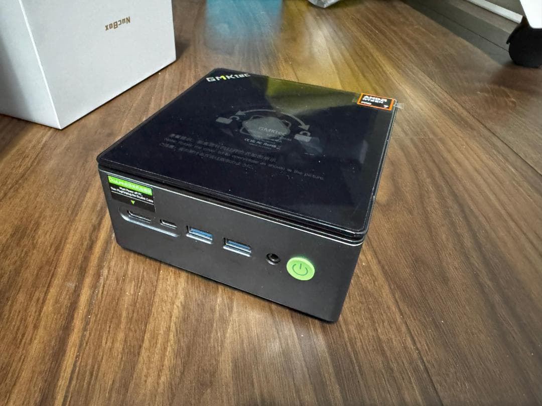 GMKtec NucBox M7 (Ryzen7PRO 6850H)-開封済み