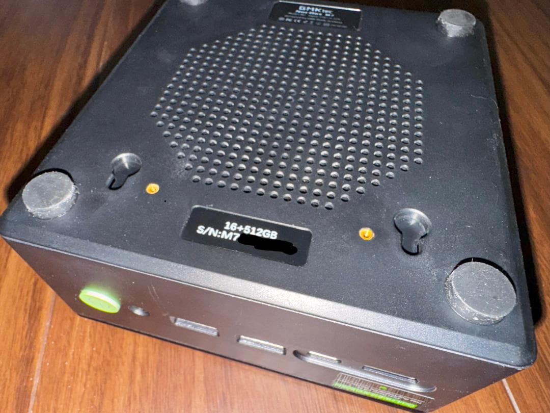 GMKtec NucBox M7 (Ryzen7PRO 6850H)-開封済み