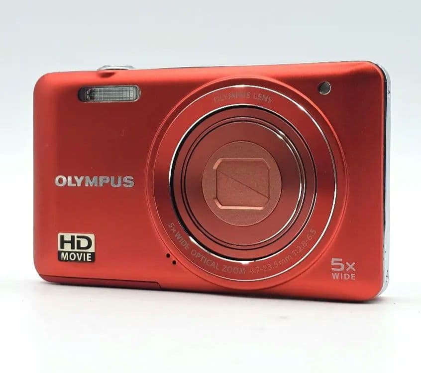 OLYMPUS VG-145 オレンジ multilingual support