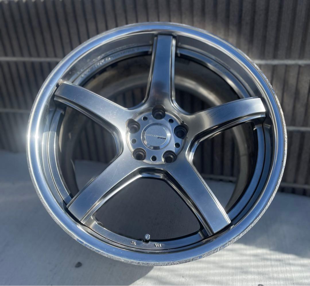 hana　WORK T5R タイヤホイール各種1式(4本)