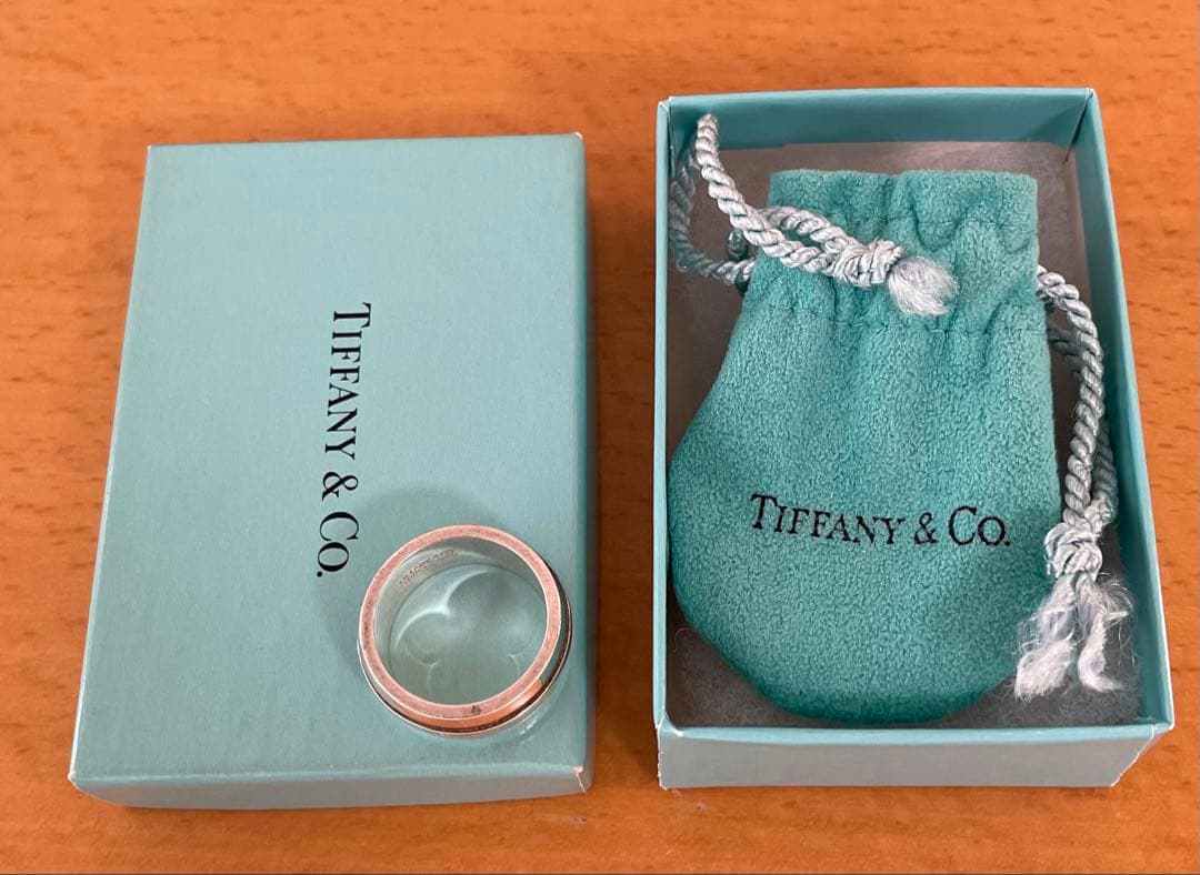 Tiffany & Co. アトラス　リング　シルバー　US8 17-18号弱
