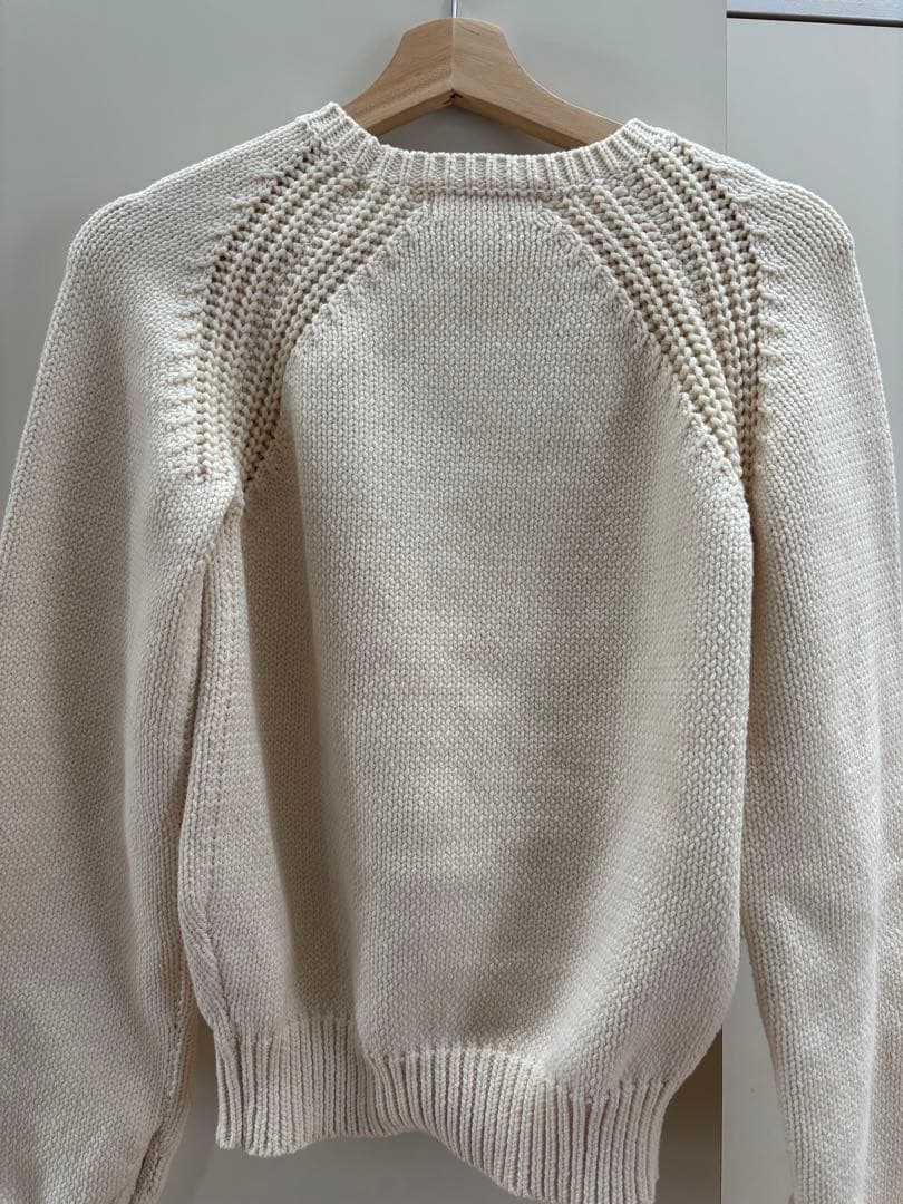 ANDMARY Casey knit アイボリー