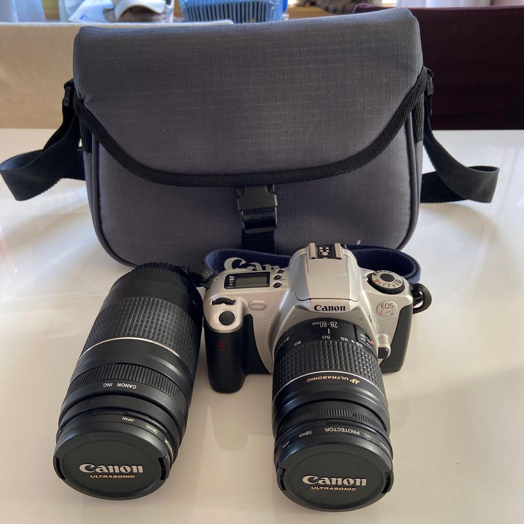 Canon EOS 4000D レンズ2本 カメラバッグ付き
