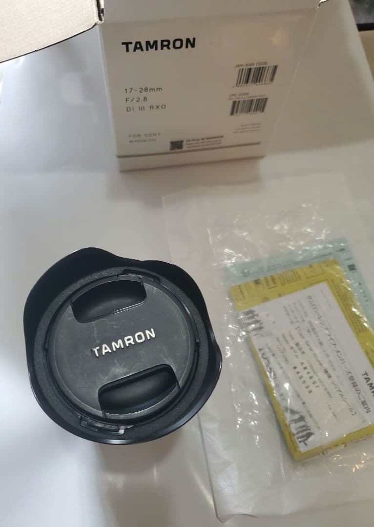 TAMRON 17-28mm F/2.8 Di III RXD　早い者勝ち品