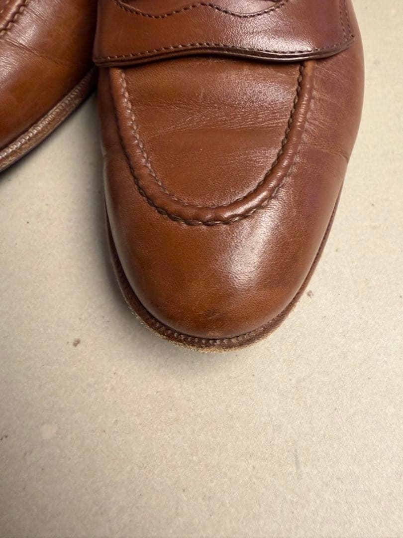 に*ん様 レユッカス　ブラウン　レザー ローファー