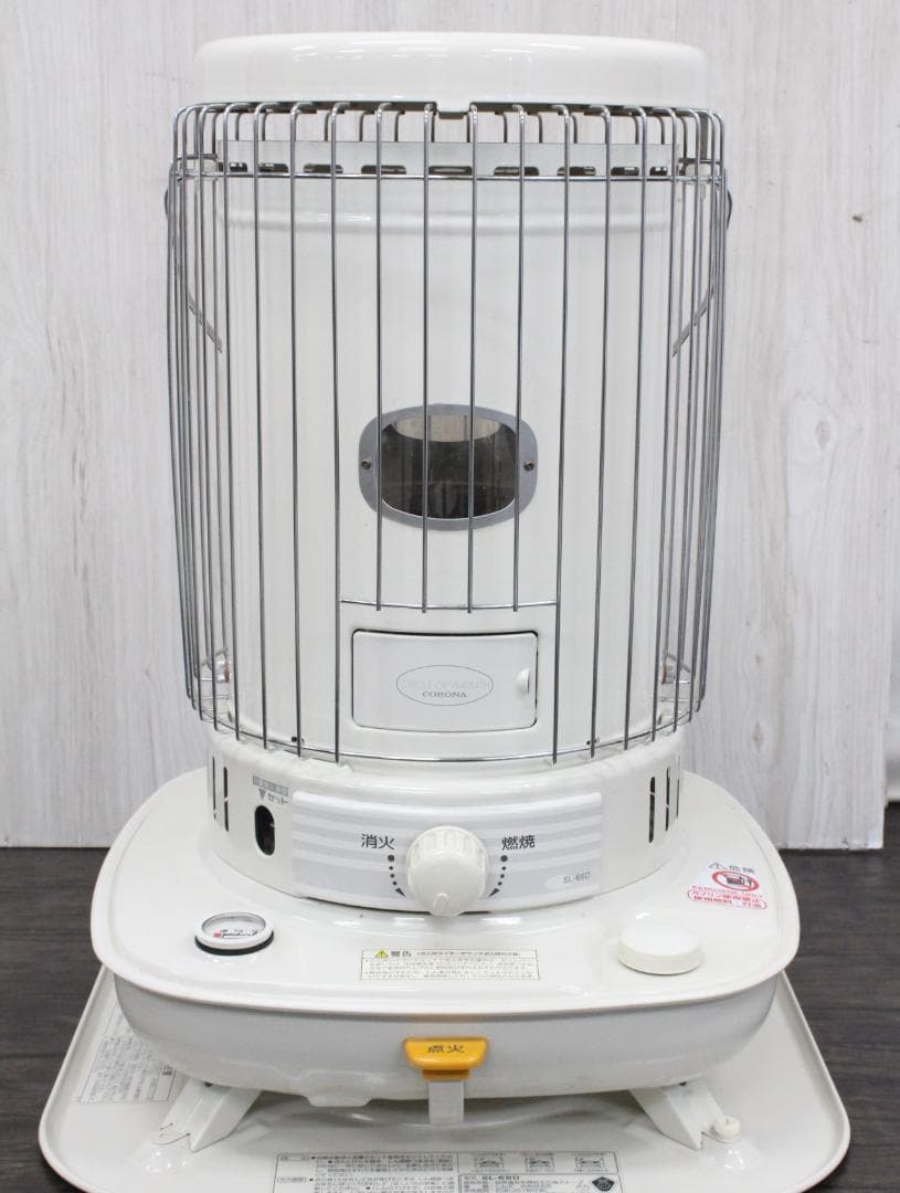 ▲CORONA/コロナ SL-66D2 灯油ストーブ ホワイト系 大型