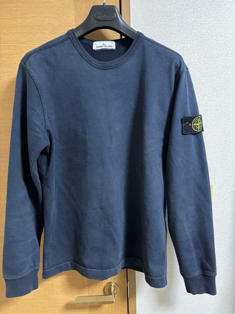 STONE  スウェット　ロンT Mサイズ　ネイビー