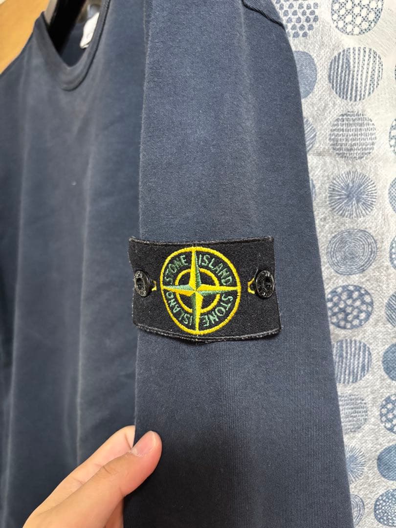 STONE  スウェット　ロンT Mサイズ　ネイビー