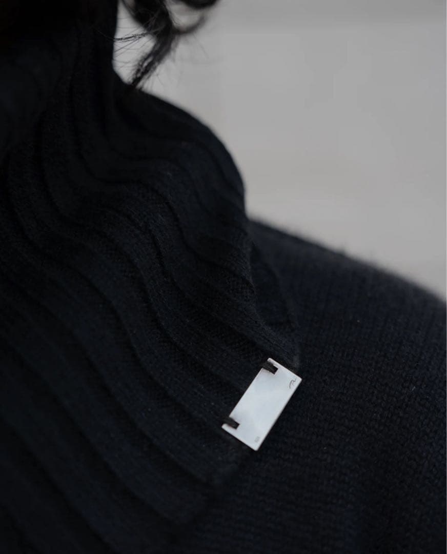 pry カシミア100%　スヌード　SLV925