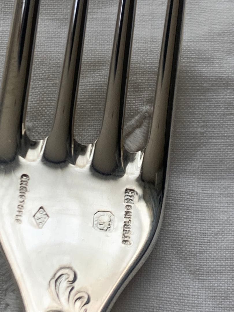 新品クリストフル マルリー　スターリングシルバー925 ３本セット　箱付き