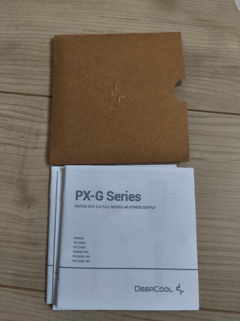 deep cool 850w電源ユニット PX850G White