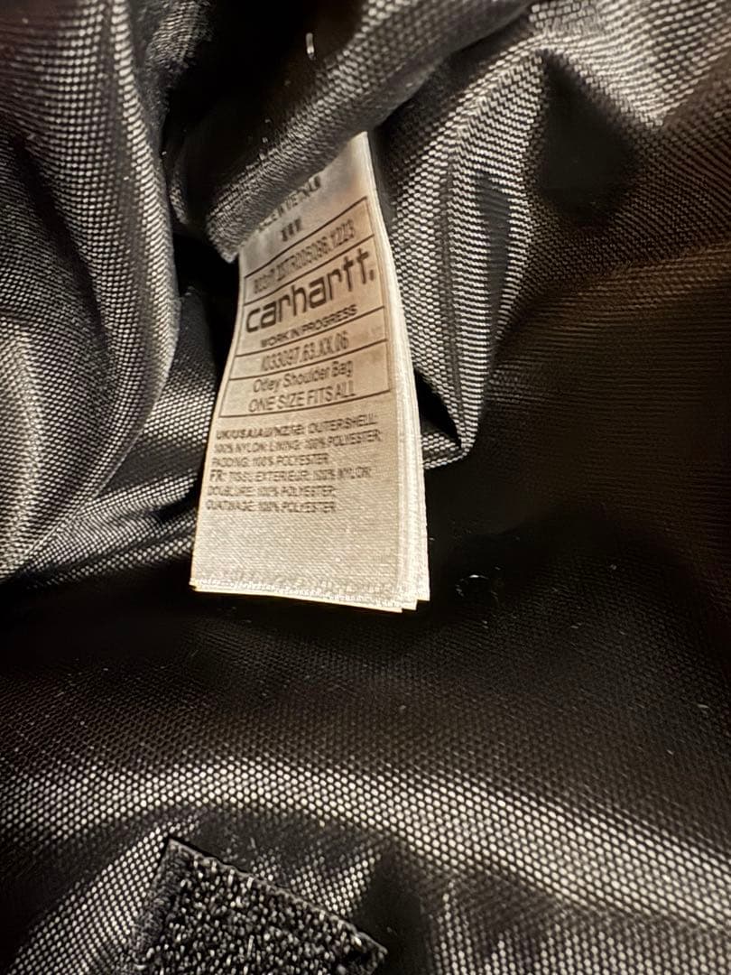 Carhartt カーハートショルダー バッグ　OTLEY ブラック 新品未使用