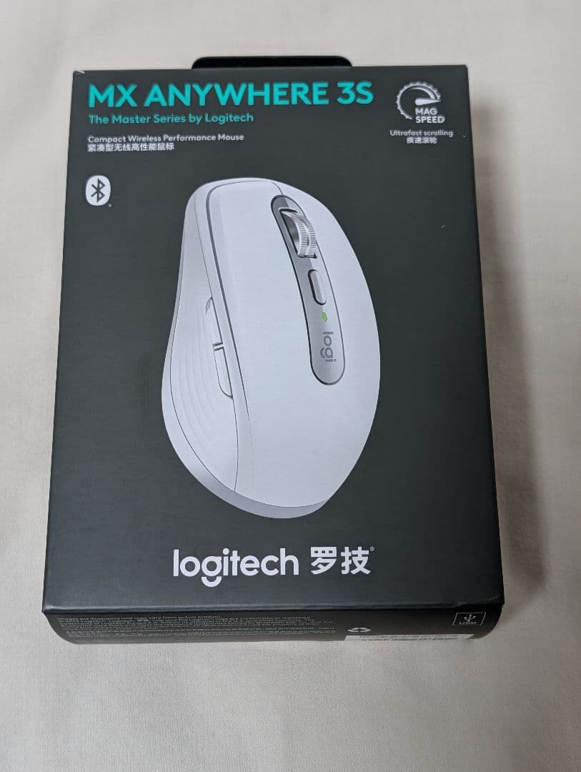 MX ANYWHERE 3S ペールグレー ロジクール