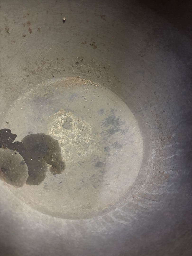 【超特大】横幅60cm 当時物 羽釜 鉄 蓋付き 明治 大正 昭和 レトロ