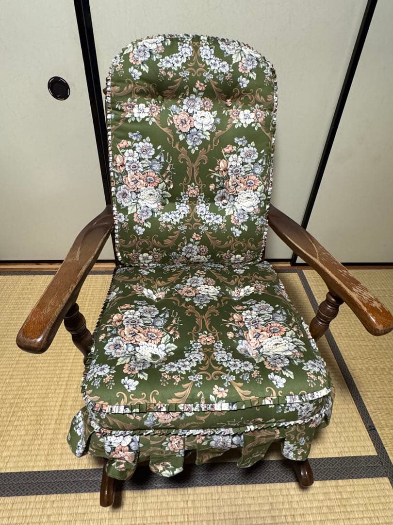 HIDA　飛騨産業　キツツキマーク　高穂　ロッキングチェア