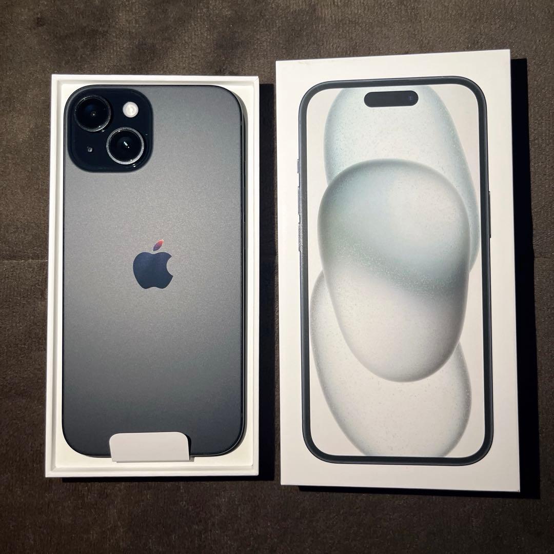 【新品未使用】iPhone 15 128GB ブラック　本体　値下げしました！