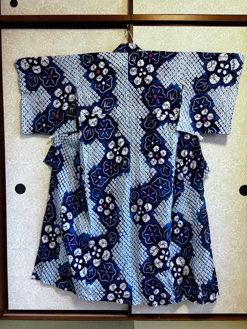 有松絞り　浴衣①