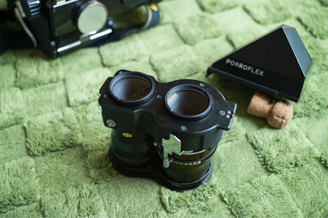 MamiyaC330 Super 180mm f/4.5 ファインダー グリップ