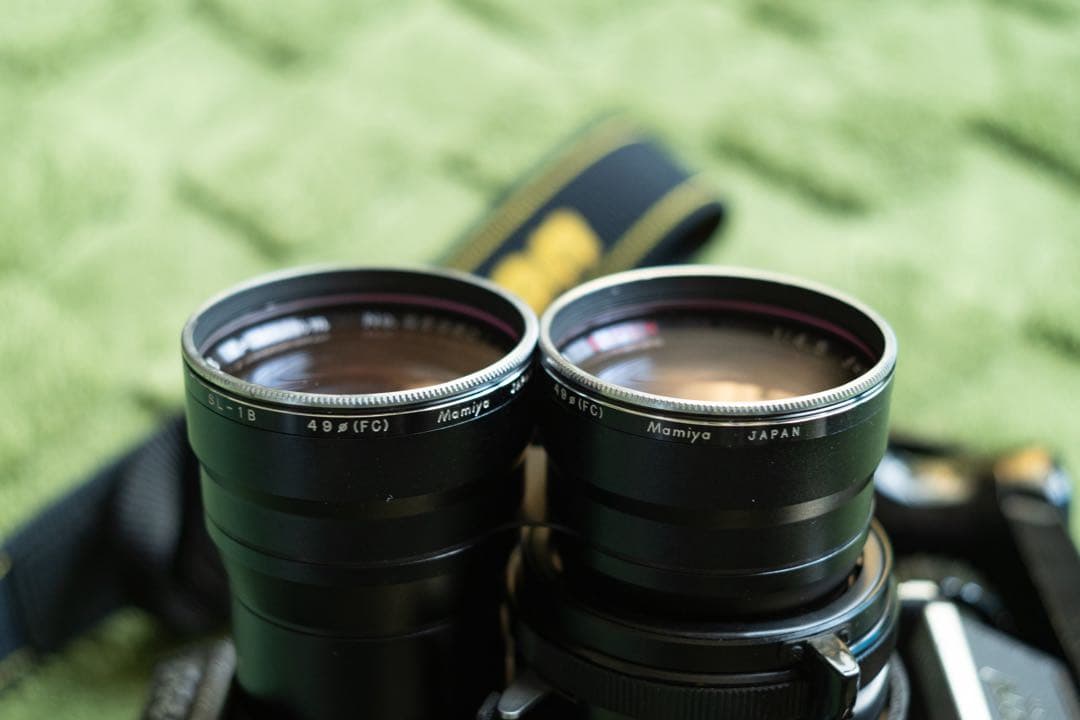 MamiyaC330 Super 180mm f/4.5 ファインダー グリップ