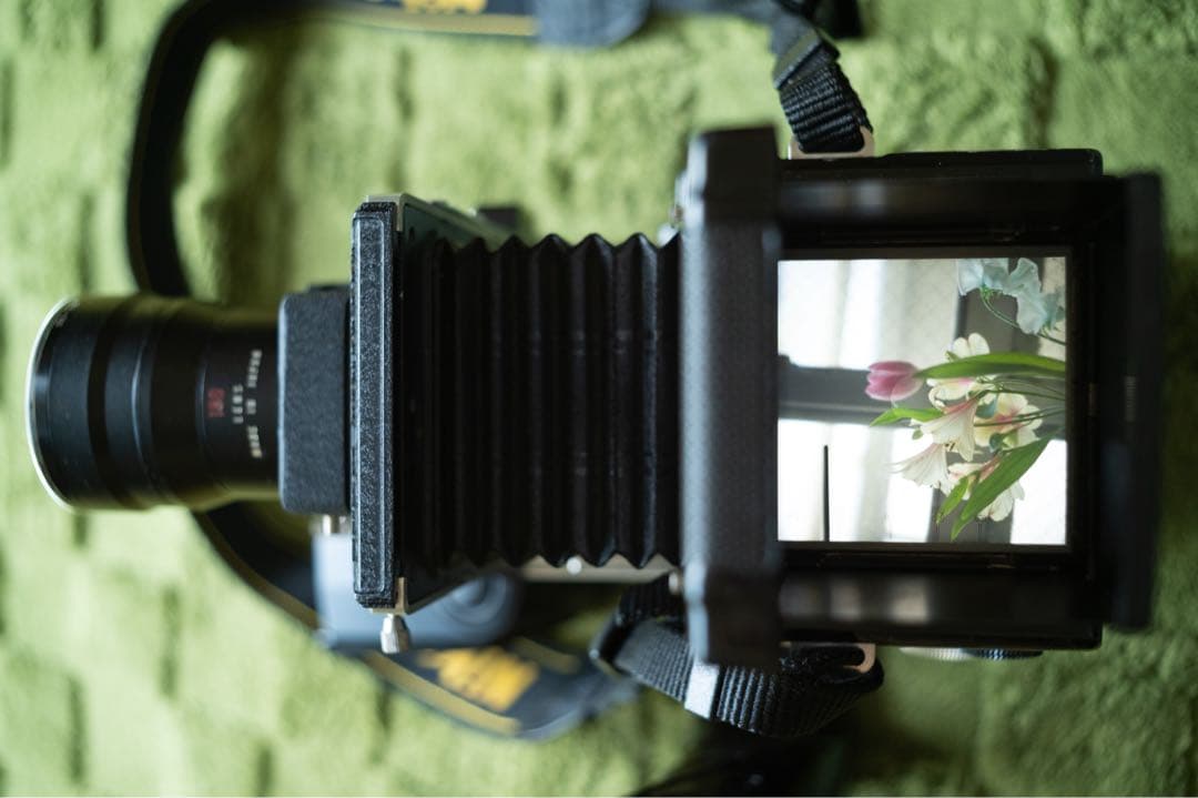 MamiyaC330 Super 180mm f/4.5 ファインダー グリップ