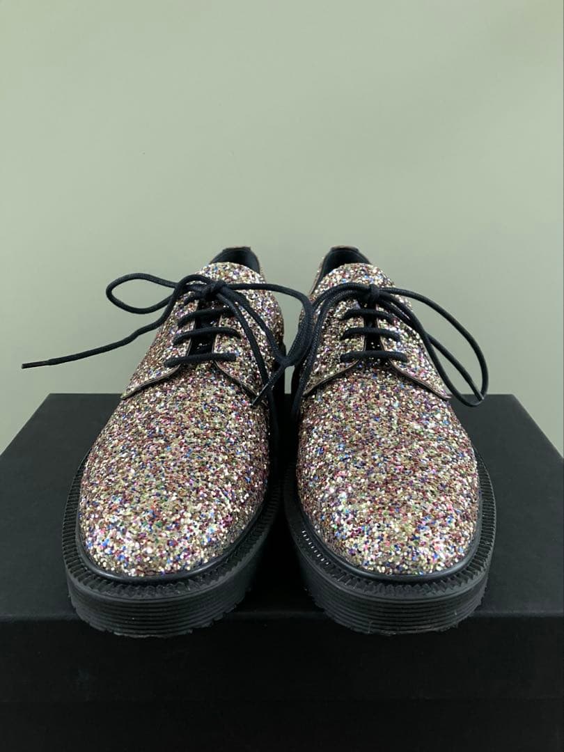 〓GIUSEPPE ZANOTTI×PEACEMINUSONE〓 グリッター 靴