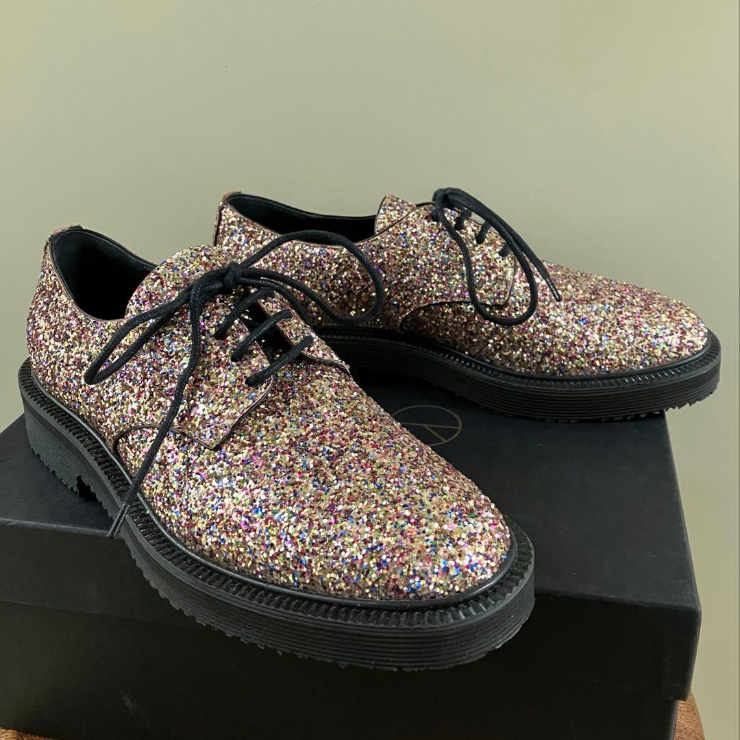 〓GIUSEPPE ZANOTTI×PEACEMINUSONE〓 グリッター 靴