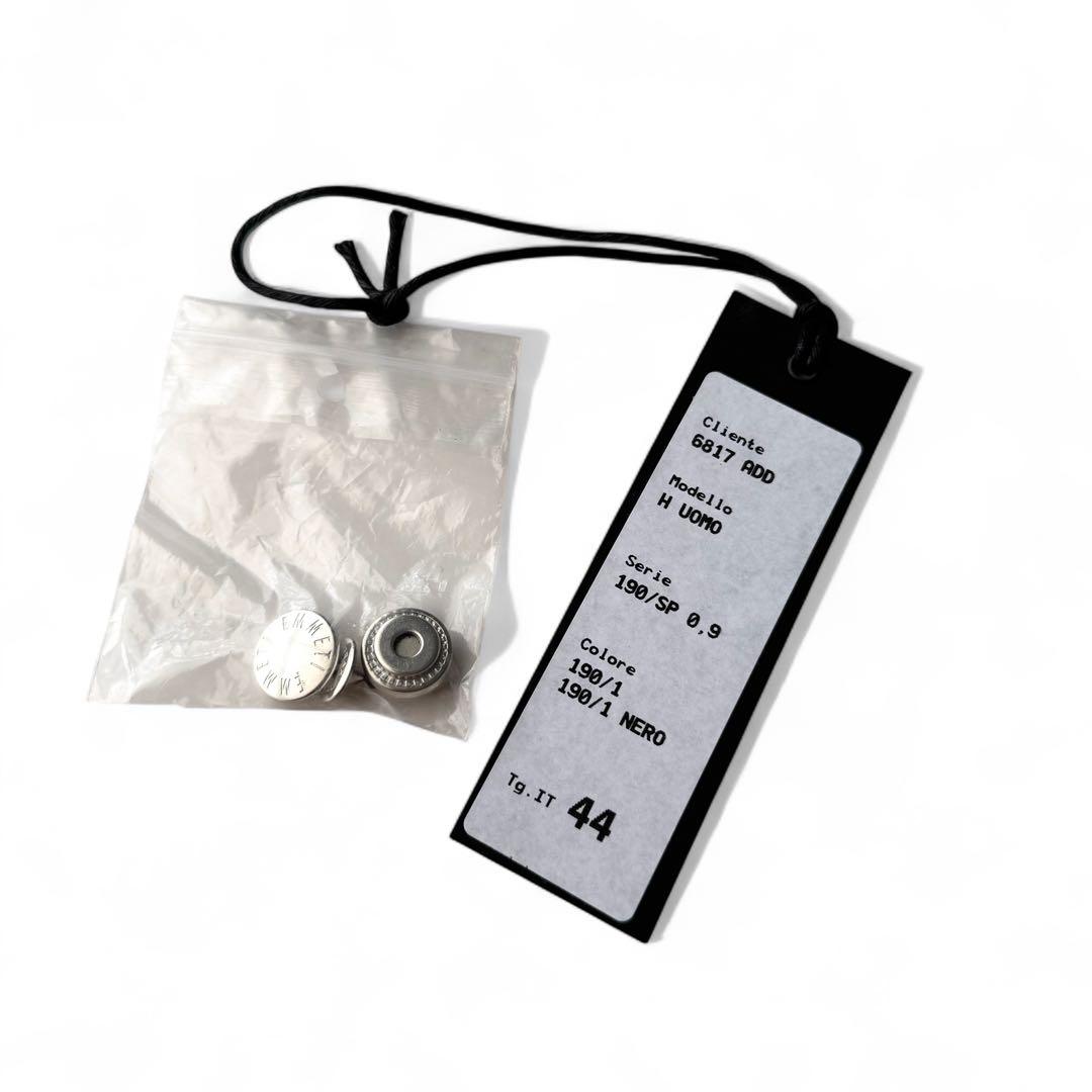 EMMETI エンメティ ライダース ジャケット 羊革 黒 44 S〜M程