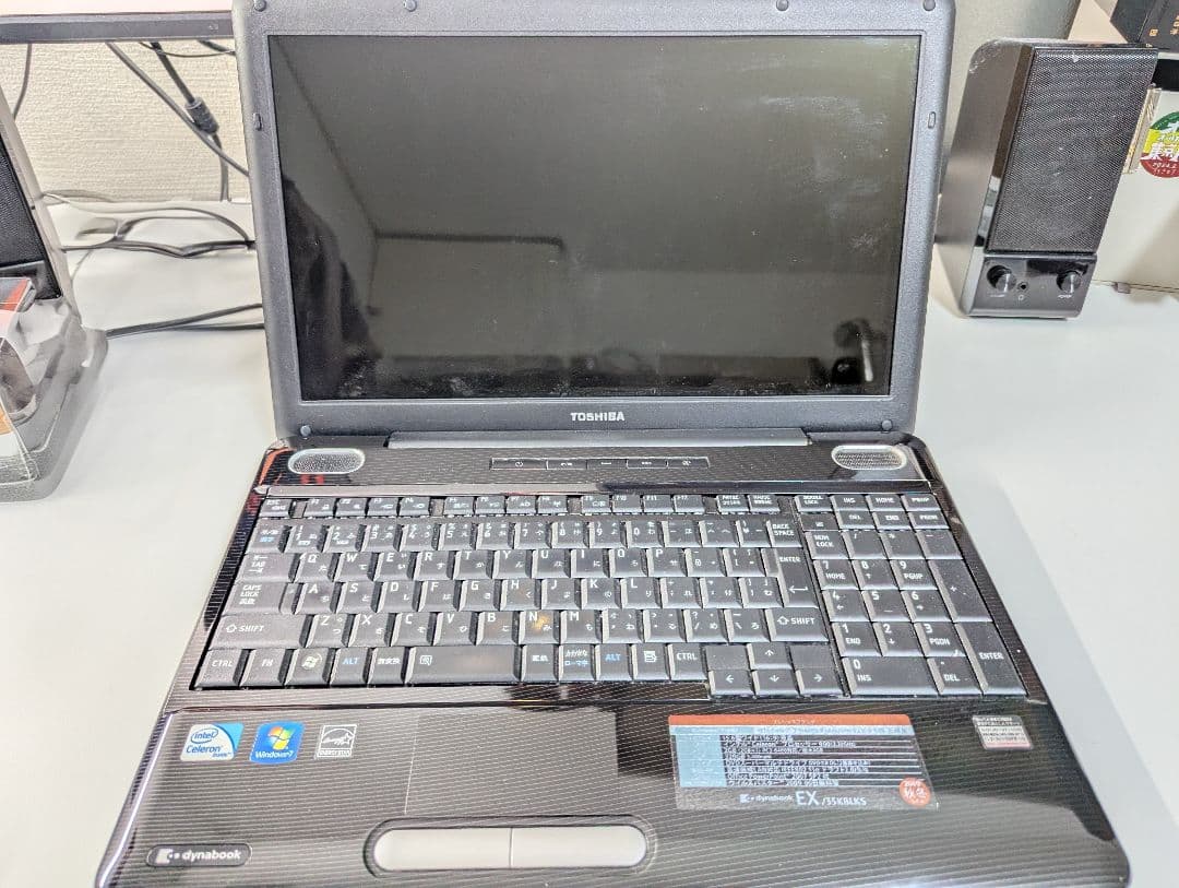 【値下げしました】東芝ノートパソコン dynabook EX/35KBLKS