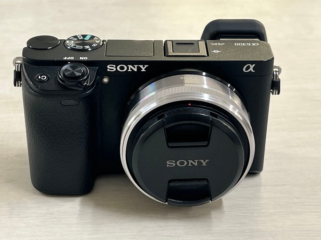 中古　Sony α6300 バッテリー3個　ジャンクレンズ2本