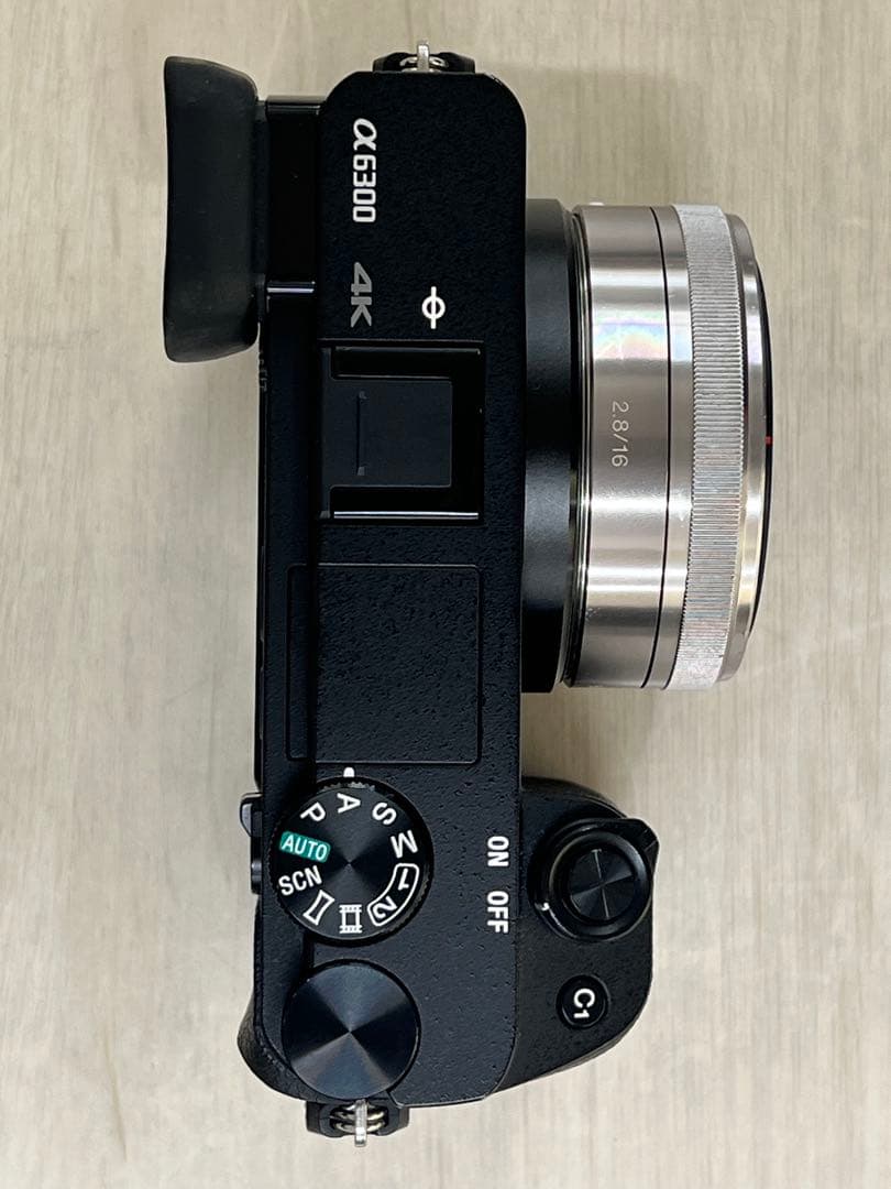 中古　Sony α6300 バッテリー3個　ジャンクレンズ2本