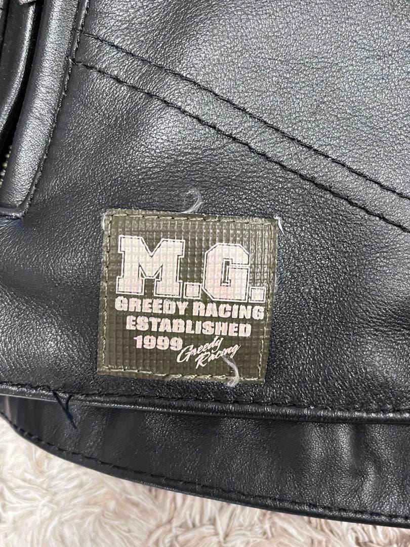 GREEDY ライダースジャケット 古着