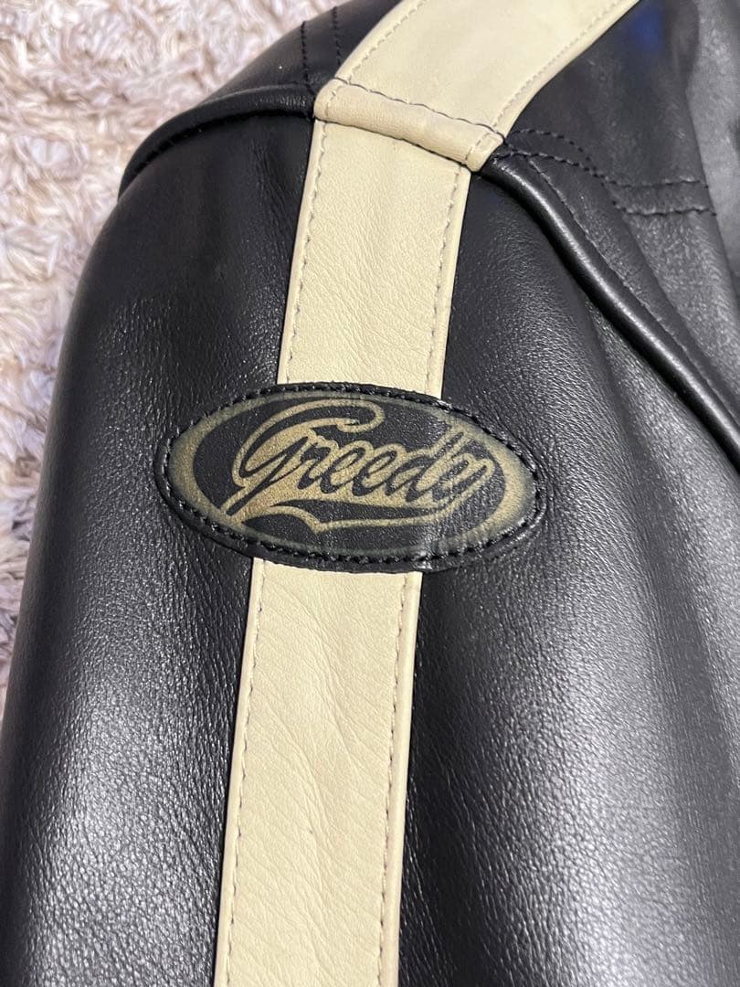 GREEDY ライダースジャケット 古着