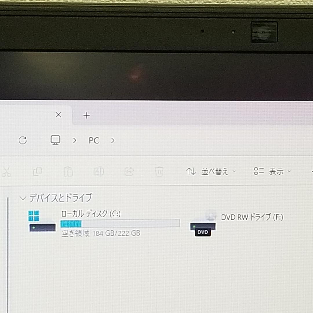 期間限定 SSD Win11 第7世代 ノートPC FRONTIER(E0364