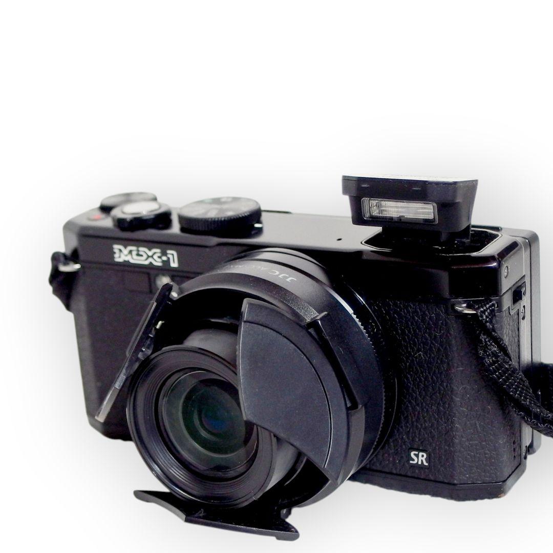 美品 ショット数 少ない PENTAX MX-1 ブラック バッテリー2個付き