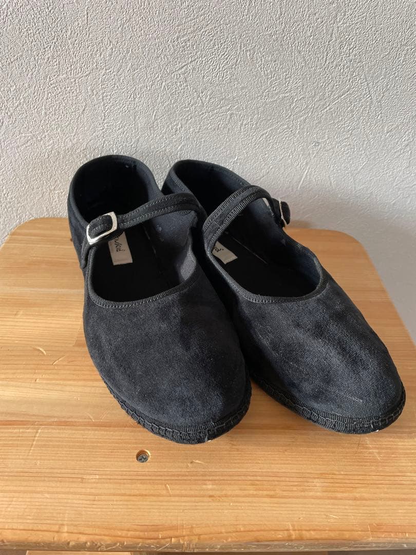 Sciuscia シューシャ メリージェーン　黒　 38