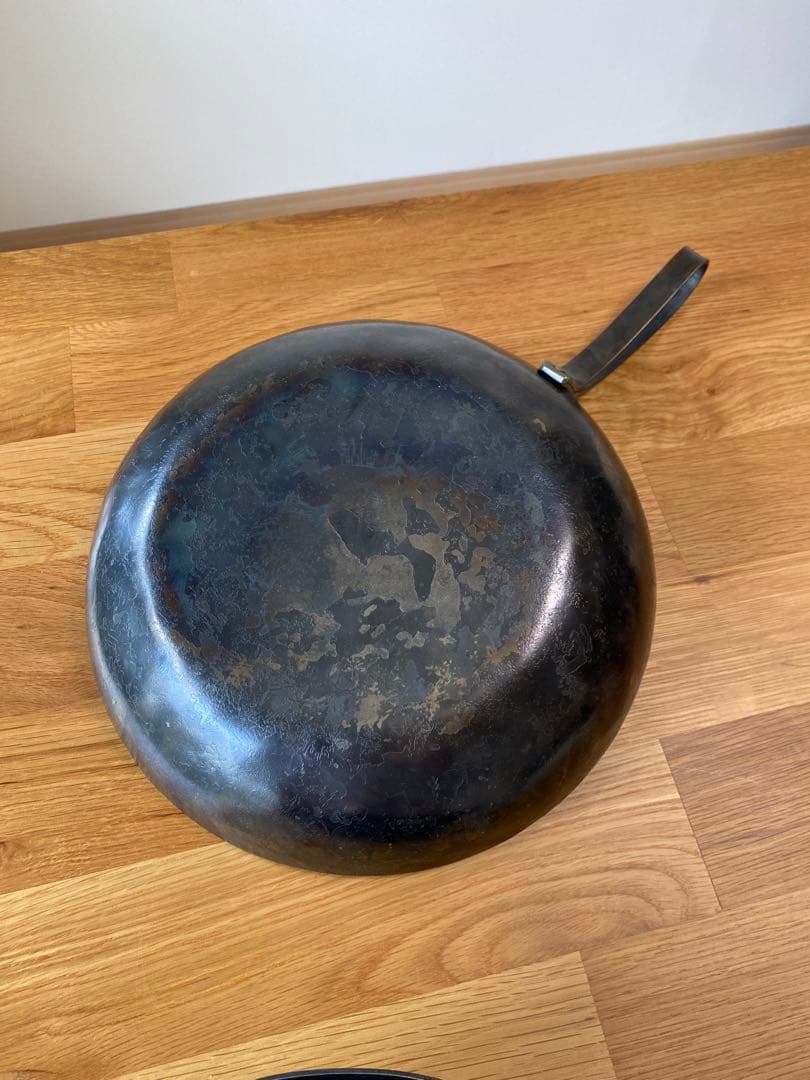 河原崎貴 鉄フライパン 大 鉄なべ フライパン 鉄製 黒 フライパン 取っ手付き