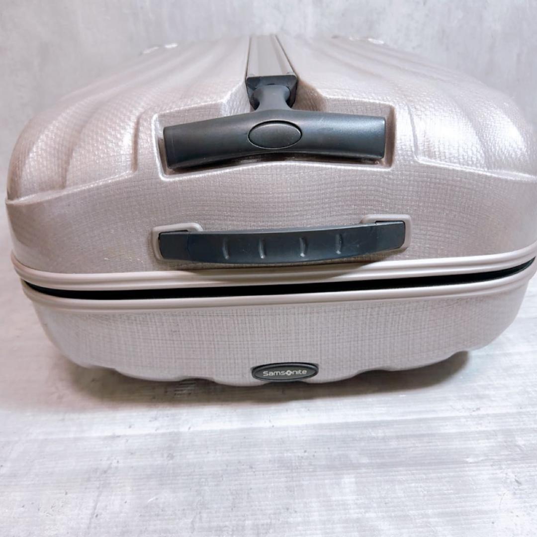 サムソナイト コスモライト 68L キャリー　パール 超軽量