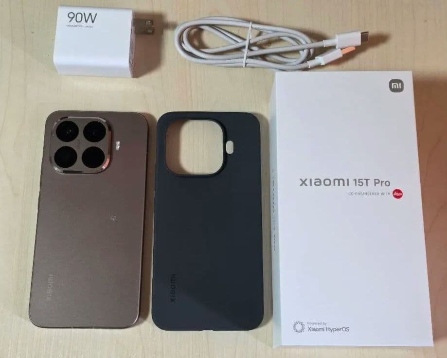 Xiaomi 15T Pro SIMフリー　12GB 256GB モカゴールド