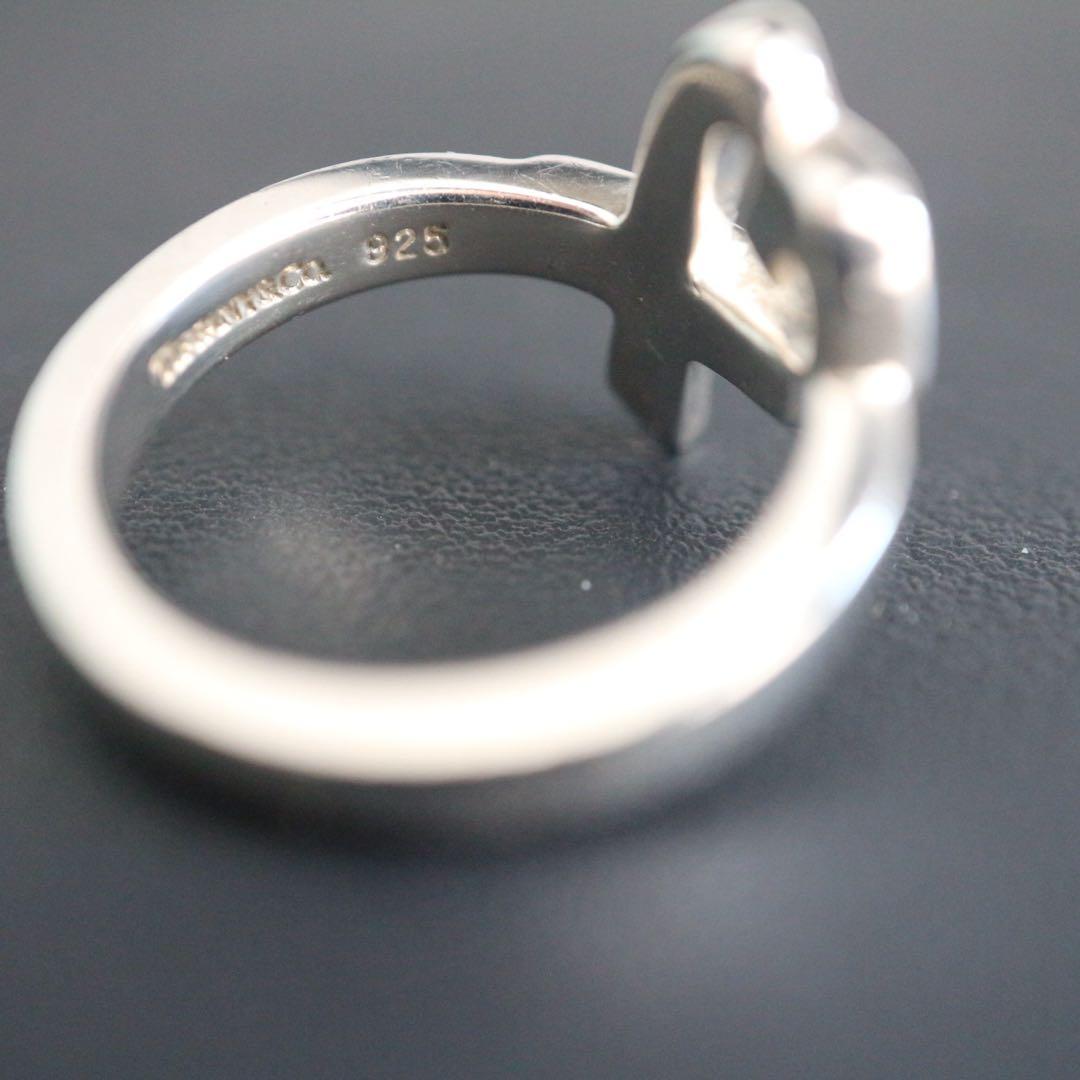 箱袋有り✨美品✨11号ティファニー ラビングハートリングシルバー 925