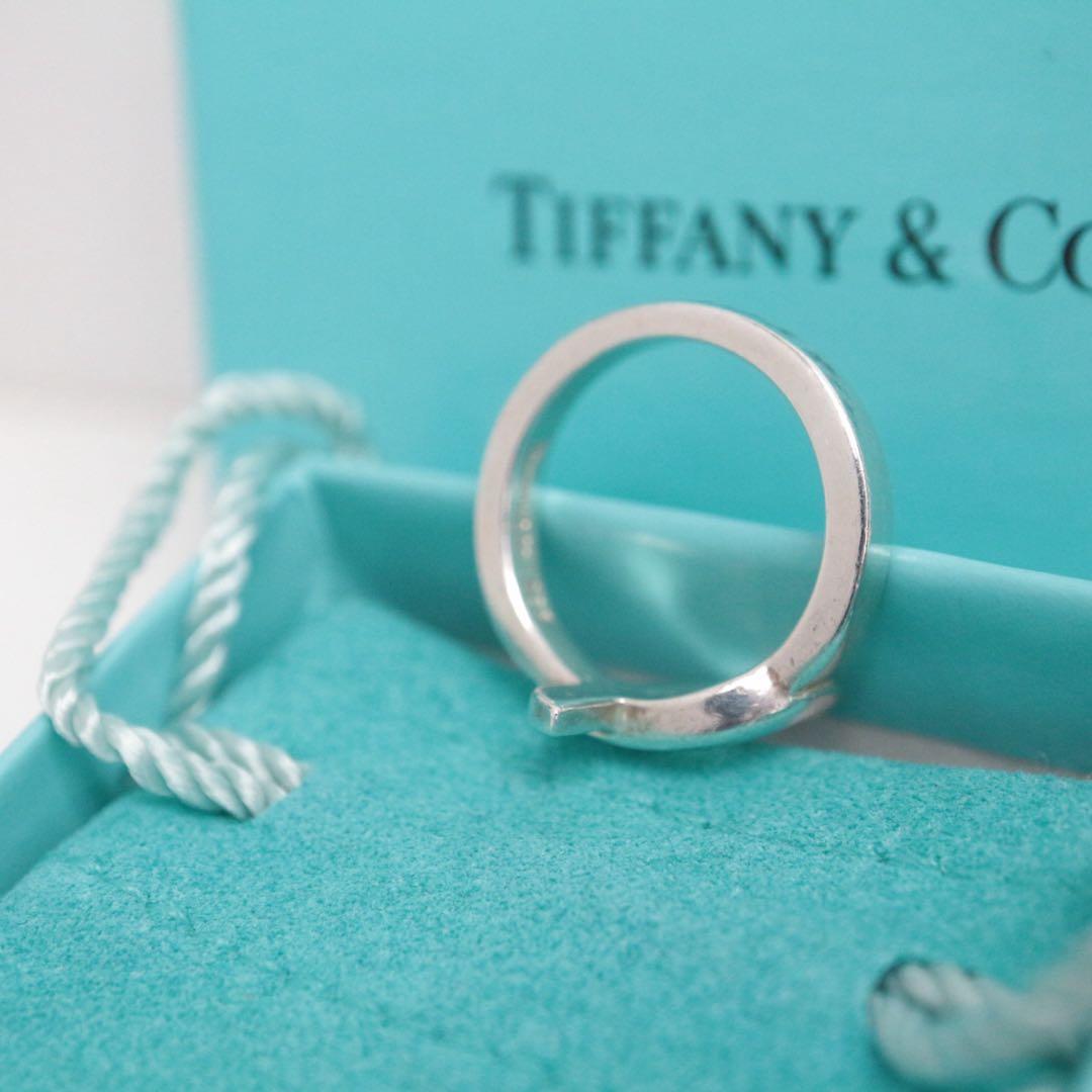 箱袋有り✨美品✨11号ティファニー ラビングハートリングシルバー 925