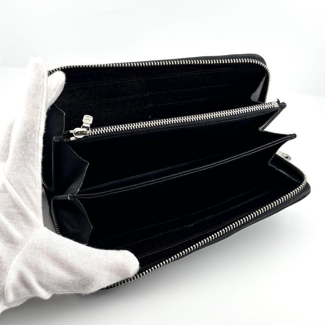 【良品】ルイヴィトン　エピ　ジッピーウォレット ブラック　黒　長財布　財布