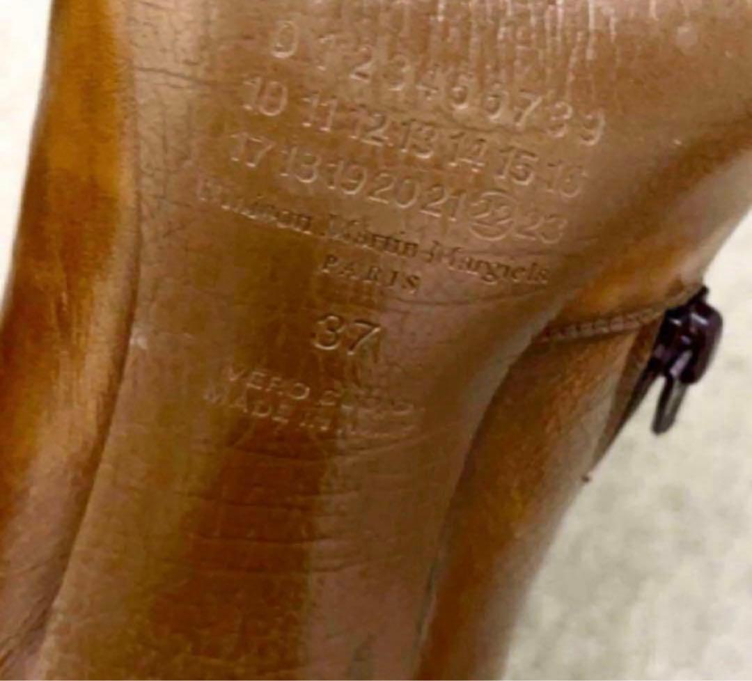 Maison Margiela マルジェラ　本革　レザー　ショートブーツ　37