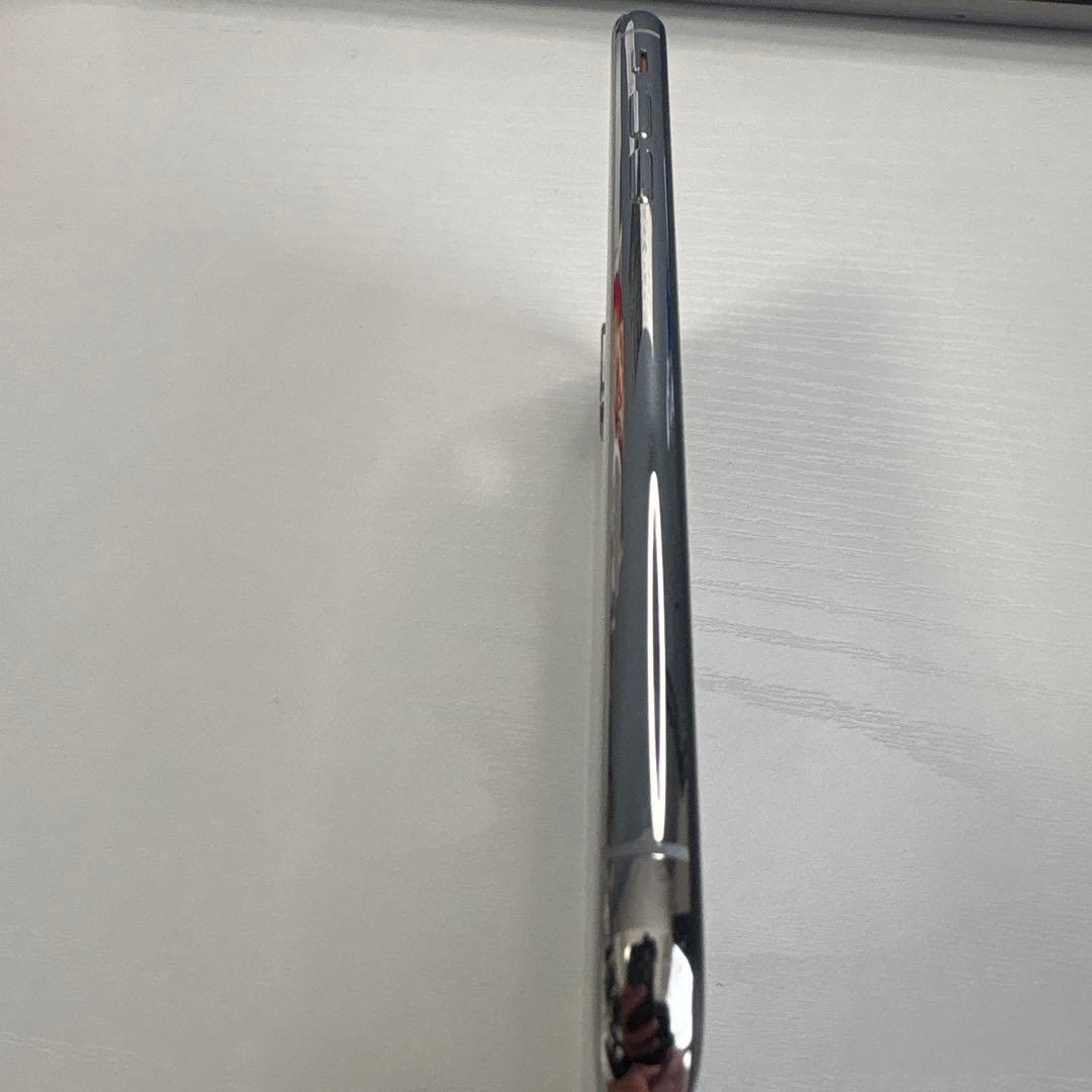 iPhone XS 64GB シルバー SIMフリー 傷なし 箱あり