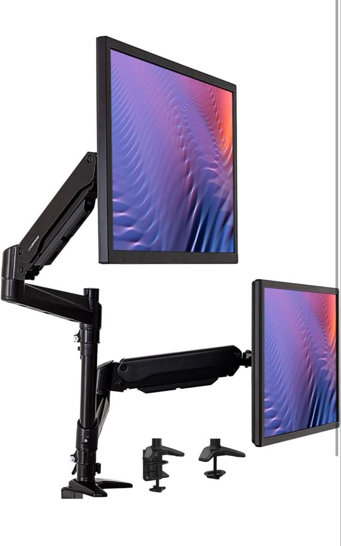 【SHOPPINGALL デュアルモニターアーム】