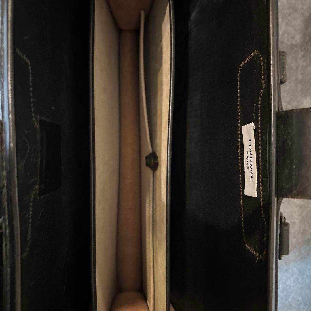 THOM BROWNE. ドクターズバッグ ブライドルレザーサンプル品 レア