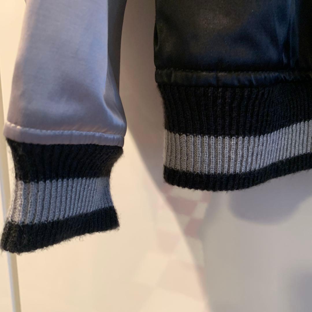 LUCKY 13 スカジャン 黒 シルバー