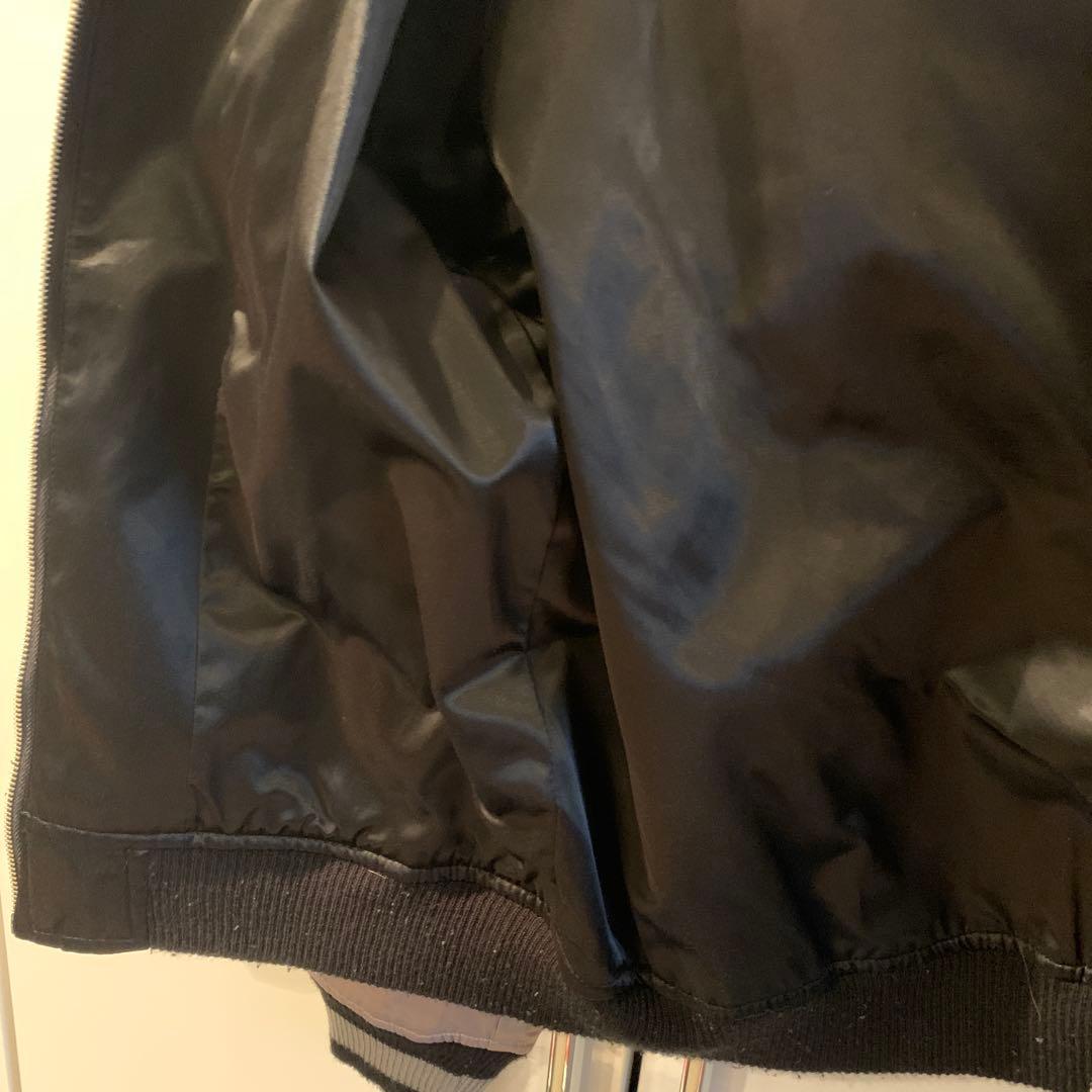 LUCKY 13 スカジャン 黒 シルバー