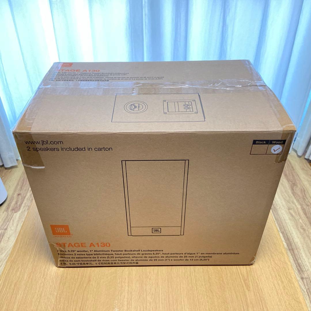 新品未開封 JBL STAGE A130 元箱と輸送箱付き